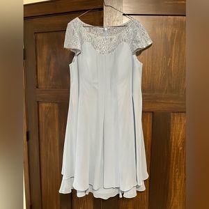 Azazie dusty blue women’s formal dress